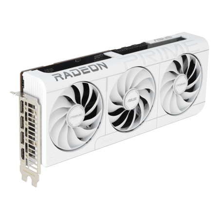 ASUS Prime RX9070XT-O16G-WHITE AMD Radeon RX 9070 XT 16 GB