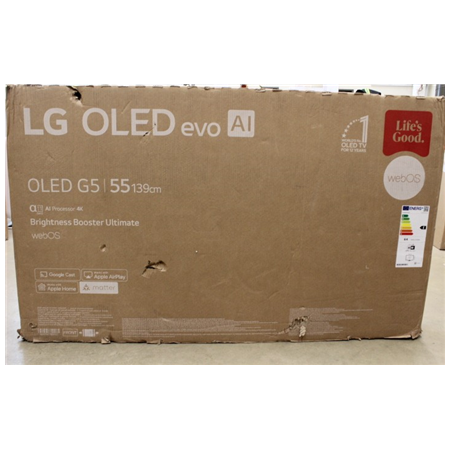 SALE OUT. LG OLED55G51LW | 55 | Smart TV | webOS 25 | UHD | DAMAGED PACKAGING
