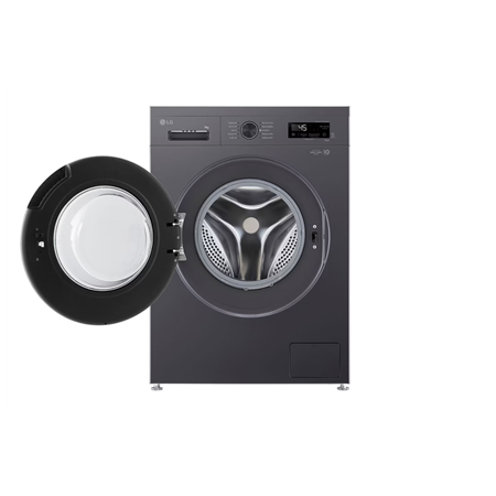 LG Washing machine | F4X1009NMB | Energy efficiency class A | Front loading | Washing capacity 9 kg | 1400 RPM | Depth 55 cm | W