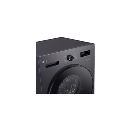 LG Washing machine | F4X1009NMB | Energy efficiency class A | Front loading | Washing capacity 9 kg | 1400 RPM | Depth 55 cm | W