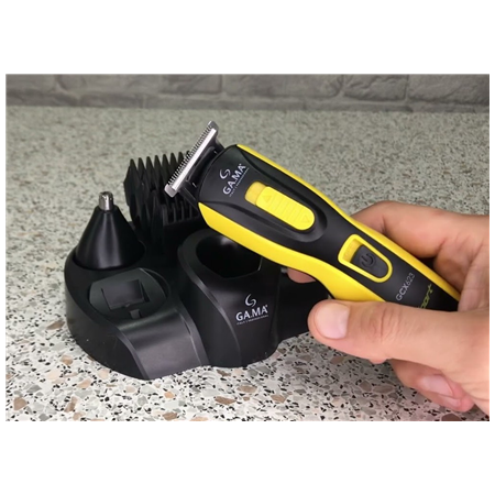 GA.MA GM3270 Sport trimmer, Black/Yellow | GA.MA