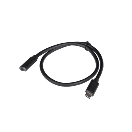 Lanberg USB-C M/F 3.1 Cable | CA-USBE-20CC-0005-BK