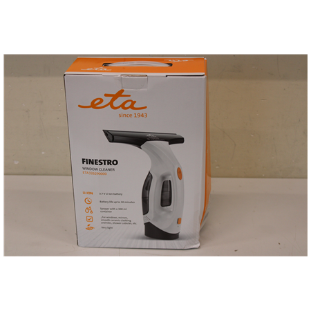 SALE OUT. ETA Window cleaner | Finerstro ETA326290000 | Cordless | White | DAMAGED PACKAGING