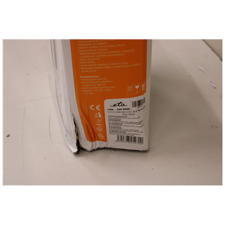 SALE OUT. ETA Window cleaner | Finerstro ETA326290000 | Cordless | White | DAMAGED PACKAGING