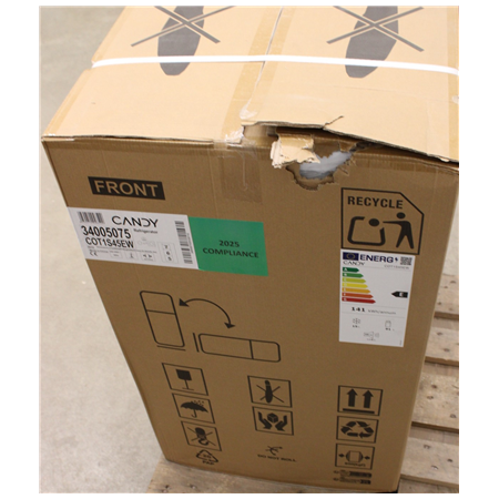 SALE OUT. Candy Refrigerator | COT1S45EW | Energy efficiency class E | Free standing | Larder | Height 84 cm | Fridge net capaci