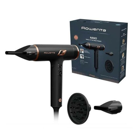 Rowenta HY8310F0 NANO Hair Dryer, Black | Rowenta