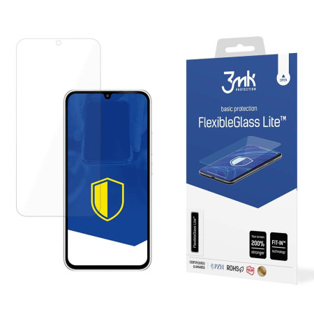 3mk Flexible Glass Lite LCD apsauginė plėvelė Samsung A35 5G