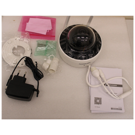 SALE OUT. Hikvision DS-2CV2141G2-IDW(2.8mm)(E) 4 MP/2.8mm (95°)/IR up to 30m Outdoor Audio Fixed Dome Network Camera/White | Hik