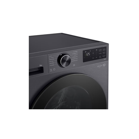 LG Washing machine | F2X50S9TBB | Energy efficiency class A | Front loading | Washing capacity 9 kg | 1200 RPM | Depth 48 cm | W