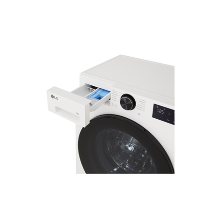LG Washing machine | F2X50S9TWB | Energy efficiency class A | Front loading | Washing capacity 9 kg | 1200 RPM | Depth 48 cm | W