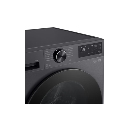 LG Washing machine | F4X5011TBB | Energy efficiency class A | Front loading | Washing capacity 11 kg | 1400 RPM | Depth 57 cm |