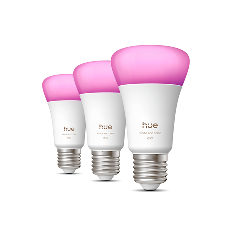 Philips Hue WCA 810 A60 3P EU | E27 | 6 W | Bluetooth, Zigbee