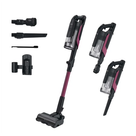 Hoover Vacuum cleaner | HF610HX 011 | Cordless operating | Handstick | 650 W | 21.6 V | Operating time (max) 100 min | Magenta