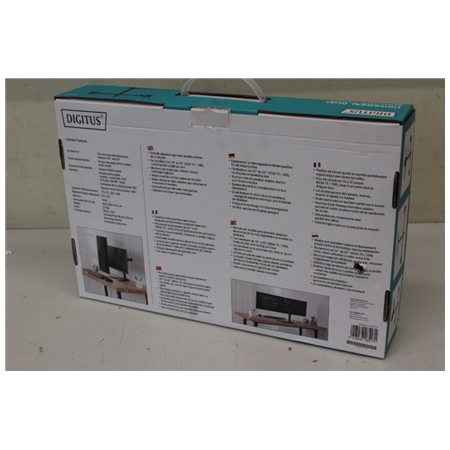 SALE OUT. DIGITUS Dual Monitor Stand | Digitus Desk Mount | DA-90401 | Adjustable Height, Rotate, Swivel | 15-32 " | Maximum wei