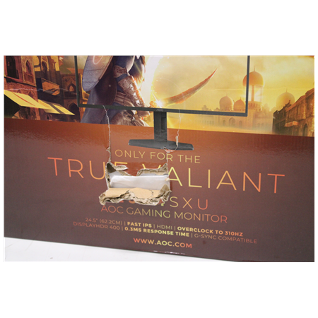 SALE OUT. AOC 25G4SXU 24,5“ 1920x1080/16:9/400 cd/m²/1 ms/HDMI, DisplayPort, Headphone out | AOC SALE OUT. | 25G4SXU | 24.5 " |