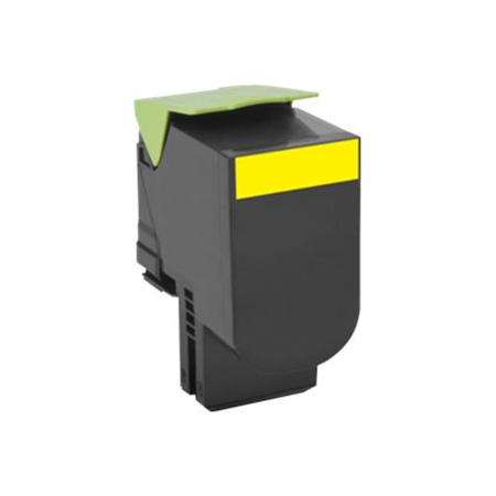 Lexmark 80C2HYE | 802HYE Yellow High Yield Corporate Cartridge (3k) | Cartridge | Yellow