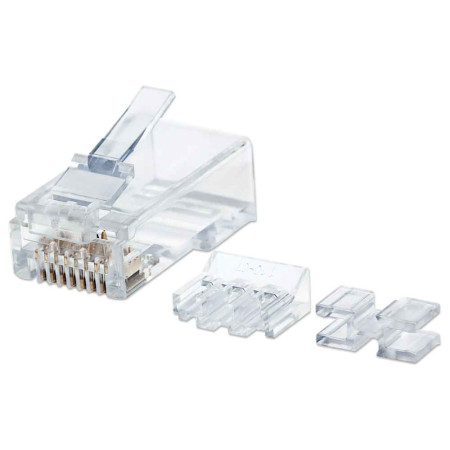 Intellinet RJ45 laido jungtis Permatomas