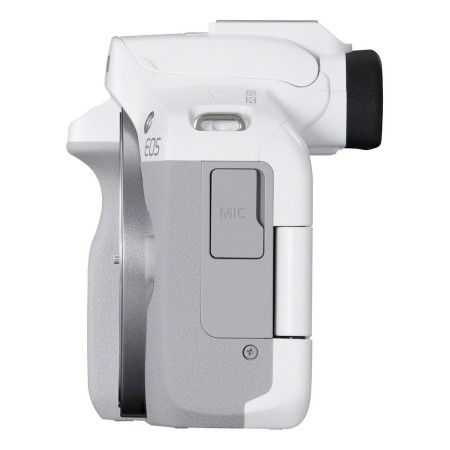 Canon EOS R50, baltas + RF-S 18-45mm F4.5-6.3 IS STM rinkinys