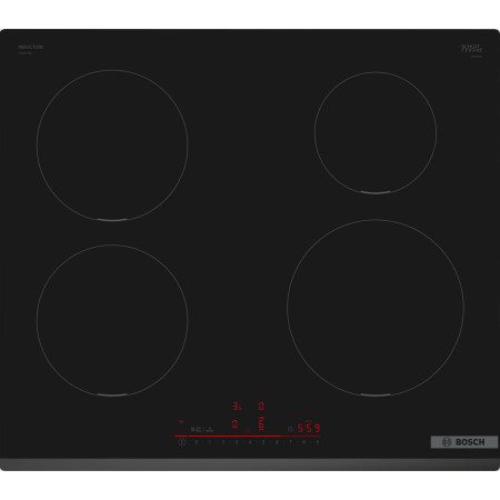 Bosch Serie 6 PIE631HB1E indukcinė plokštė juoda