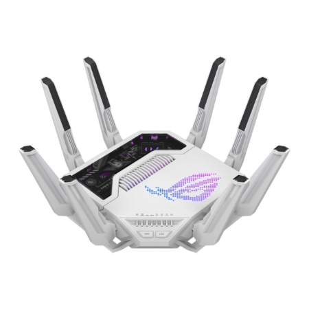 Asus WiFi 7 Tri-band Gaming Router | ROG Rapture GT-BE19000AI | 802.11ax | 10/100/1000 Mbit/s | Ethernet LAN (RJ-45) ports 1 | M