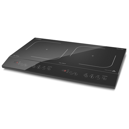 Caso | Free standing table hob | 02231 | Number of burners/cooking zones 2 | Sensor touch control | Black | Induction