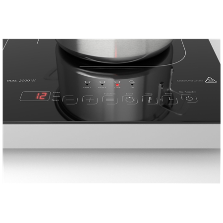 Caso | Hob | ProGourmet 3500 | Table top | Number of burners/cooking zones 2 | Sensor touch display | Timer | Black | Display