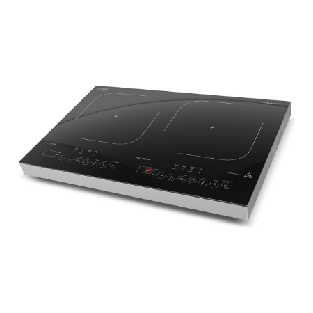 Caso | Hob | ProGourmet 3500 | Table top | Number of burners/cooking zones 2 | Sensor touch display | Timer | Black | Display