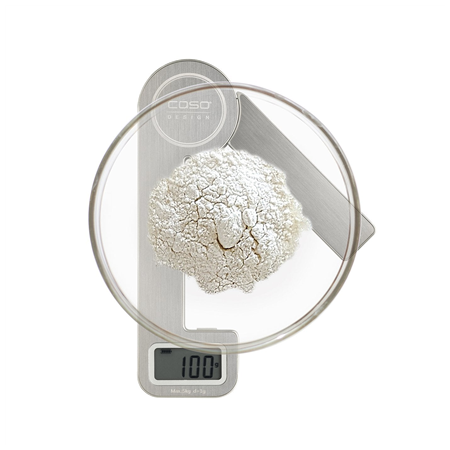 Caso | Scales | KitchenEcostyle | Maximum weight (capacity) 5 kg | Graduation 1 g | Display type LCD | Stainless steel