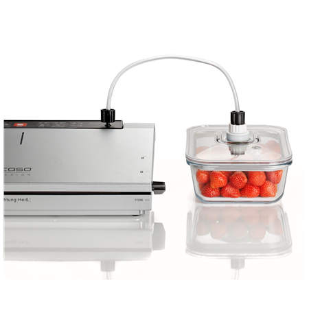 Caso | Vacuum pump and adapter | 01178 | White