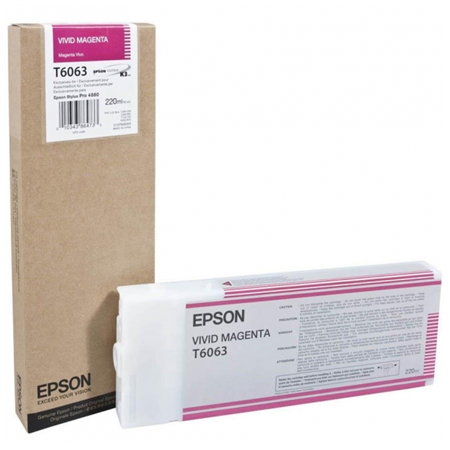 Epson T606300 | Ink Cartridge | Vivid Magenta