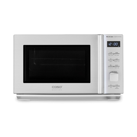 Caso | Microwave Oven with Grill | MG 20 Cube | Free standing | 800 W | Grill | Silver