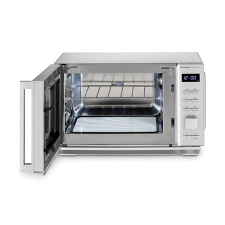 Caso | Microwave Oven with Grill | MG 20 Cube | Free standing | 800 W | Grill | Silver