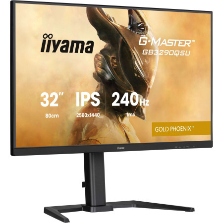 iiyama G-MASTER GB3290QSU-B1 kompiuterio monitorius 80 cm (31.5") Quad HD
