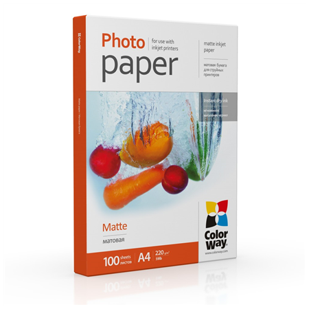 Photo Paper | PM220100A4 | White | 220 g/m² | A4 | Matte