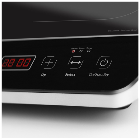 Caso | Hob | Touch 2000 | Number of burners/cooking zones 1 | Touch | Black | Induction