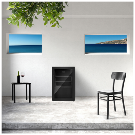 Caso | Barbecue Cooler | S-R | Energy efficiency class A | Free standing | Black