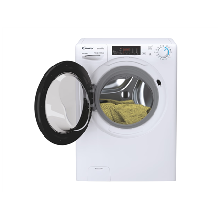 Candy Washing Machine with Dryer | CSHW4645TWB3/1-S | Energy efficiency class C/E | Front loading | Washing capacity 6 kg | 1400