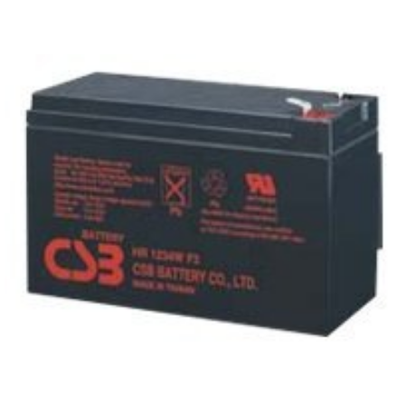 CSB Battery Battery 12V 9Ah 34W Pb F2 | HR1234WF2