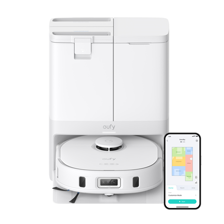 Anker Eufy | Robot Vacuum Cleaner | X10 Pro Omni | Wet&Dry | 5200 mAh | Dust capacity 2.5 L | 8000 Pa | White