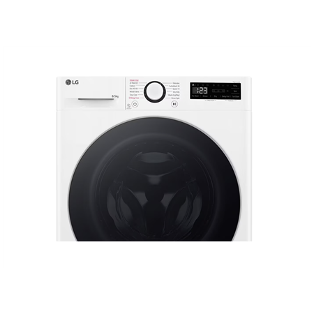LG Washing machine with dryer | F2DR508S1W | Energy efficiency class A-10%/E | Front loading | Washing capacity 8 kg | 1200 RPM