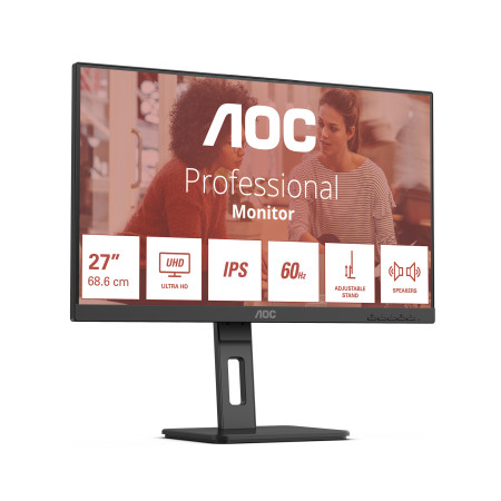 AOC E3 U27E3UF Kompiuterio monitorius 27" 4K