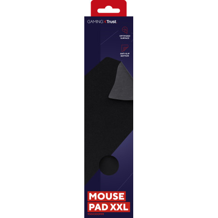 Trust GXT 758 Žaidimo Pelės Padėkliukas XXL Juodas