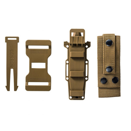 Išgyvenimo peilis GERBER Strongarm Fixed Serrated Coyote