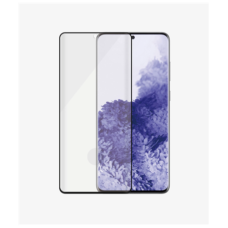 PanzerGlass | Samsung | Galaxy S21 Ultra Series | Antibacterial glass | Black | Case Friendly, Compatible with the in-screen fin