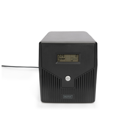 Digitus | Line-Interactive UPS | Line-Interactive UPS DN-170076, 2000VA/1200W 12V/9Ah x2 battery, 4x CEE 7/7, USB, RS232, RJ45,L