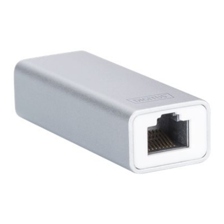 Digitus | USB Type C 3.0 Gigabit Ethernet Adapter 10/100/1000 Mbps | DN-3024 | USB Type-C to RJ45
