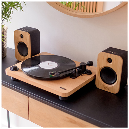 Marley Turntable | Stir It Up Lux | Wireless Turntable