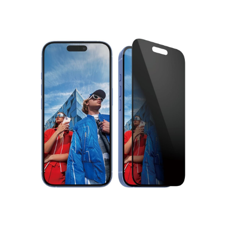 PanzerGlass Screen protector | Apple | iPhone 16/iPhone 15 | Glass | Black | Ultra-Wide Fit