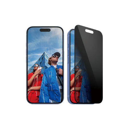 PanzerGlass Screen protector | Apple | iPhone 16/iPhone 15 | Glass | Black | Ultra-Wide Fit