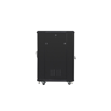 Lanberg | Rack cabinet 19" free-standing 22U/600x800 (flat pack) with mesh door | FF01-6822-23B | Black